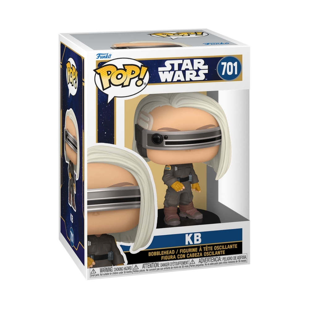 Boneco Funko Pop! Star Wars Skeleton Crew - KB - Imagem 3