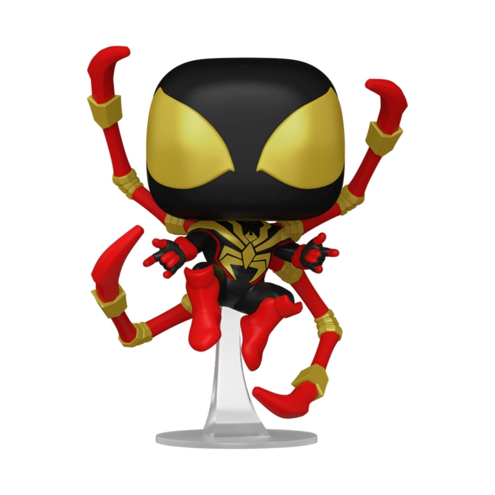 Boneco Funko Pop! Marvel HQ Homem-Aranha - Miles Homem-Aranha de Ferro - Imagem 3