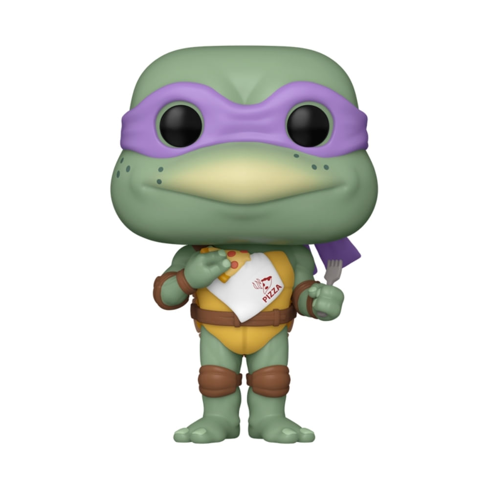 Boneco Funko Pop! As Tartarugas Ninja - Donatello com Pizza - Imagem 2