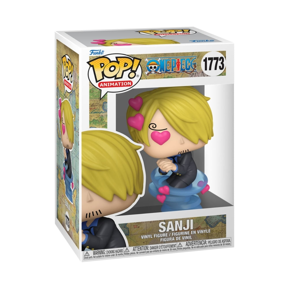 Boneco Funko Pop! One Piece - Sanji Apaixonado - Imagem 3