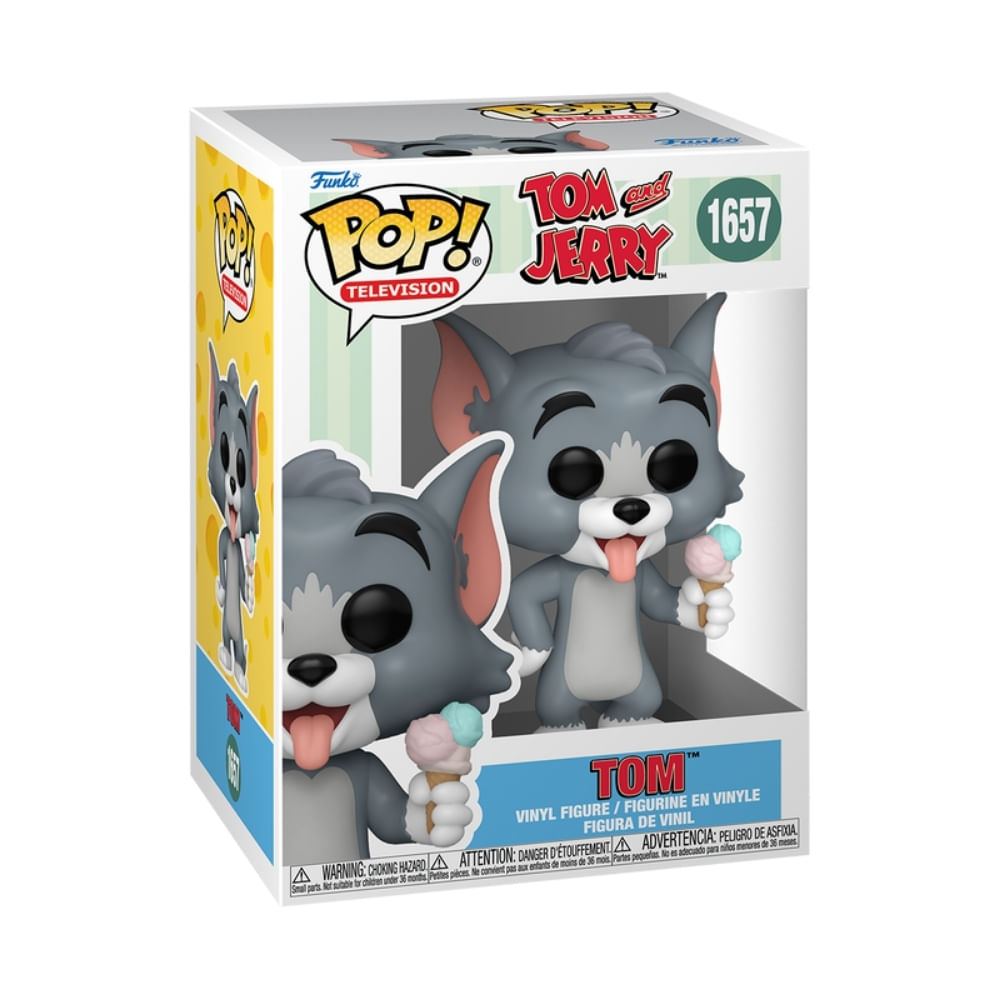 Boneco Funko Pop! Tom & Jerry - Tom - Imagem 3