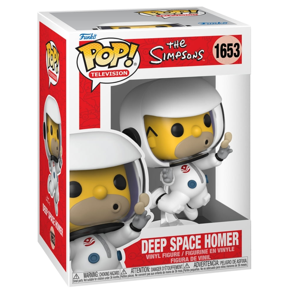 Boneco Funko Pop! Os Simpsons - Homer Astronauta - Imagem 3