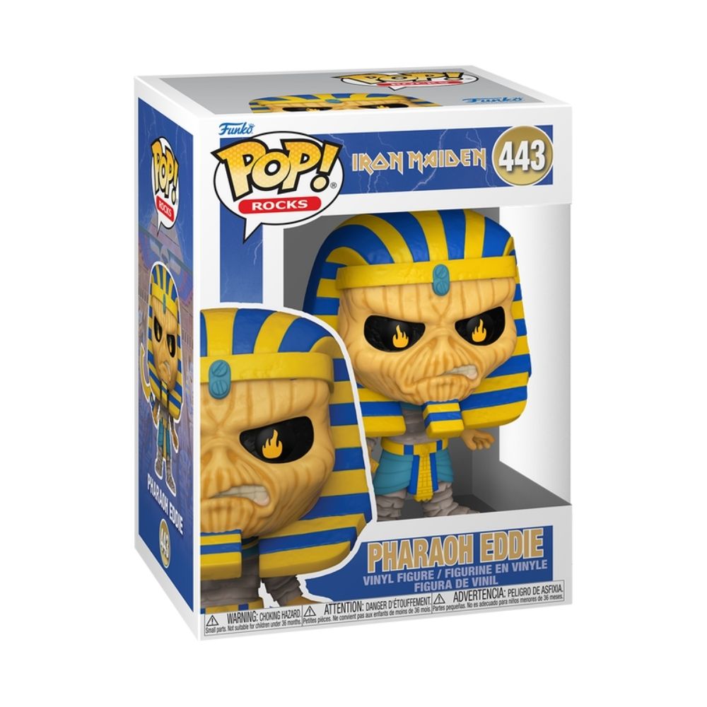 Boneco Funko Pop! Rocks Iron Maiden - Faraó Eddie - Imagem 3
