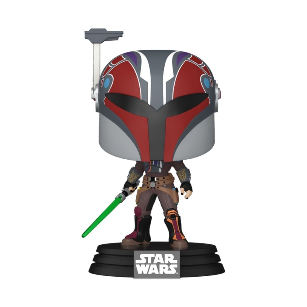 Boneco Funko Pop! Star Wars Ahsoka - Sabine Wren - Imagem 3