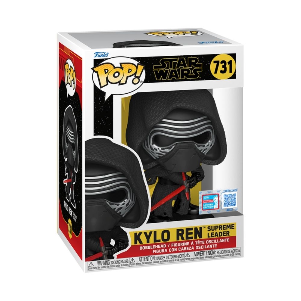 Boneco Funko Pop! Edição Limitada NYCC24 - Star Wars - Kylo Ren - Imagem 3