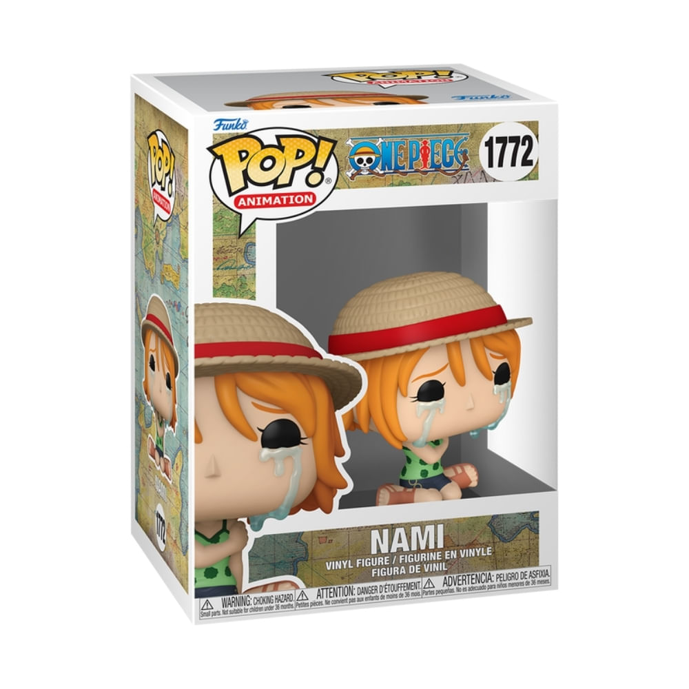 Boneco Funko Pop! One Piece - Nami Chorando - Imagem 2