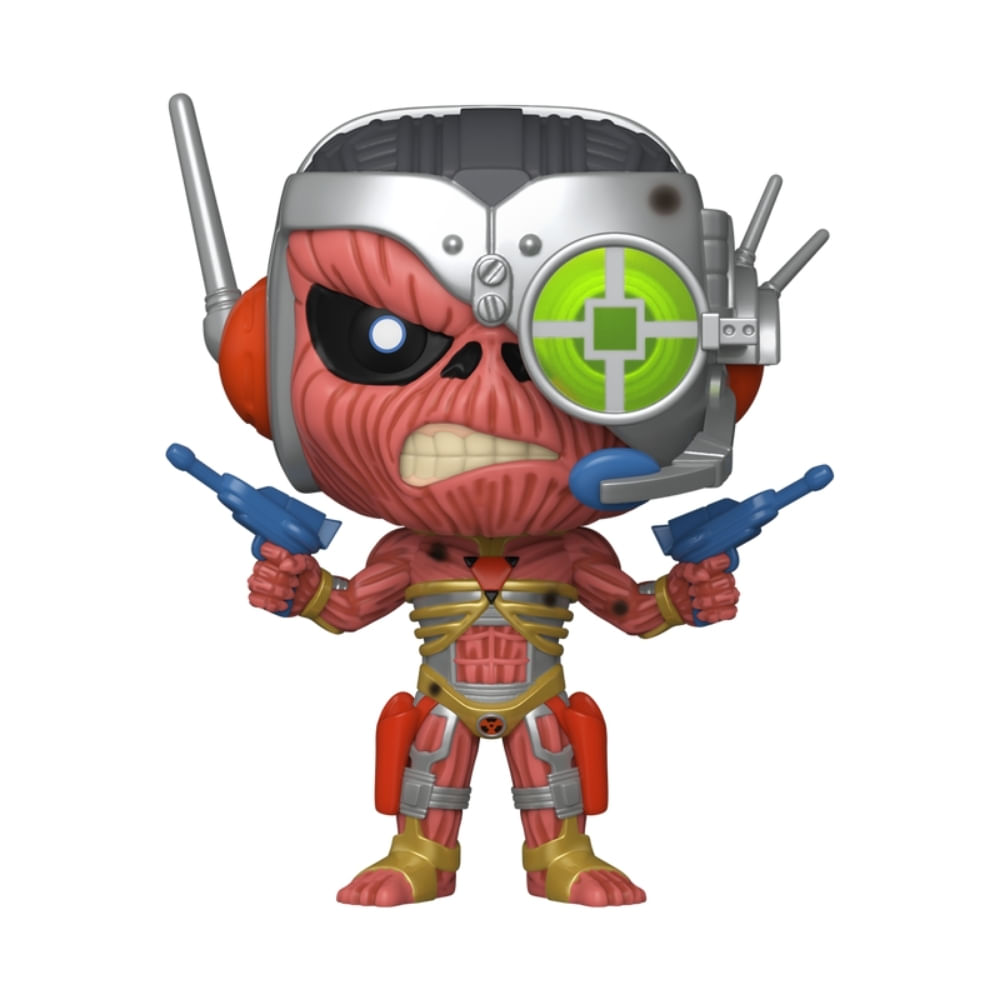 Boneco Funko Pop! Rocks Iron Maiden - Cyborg Eddie - Imagem 3