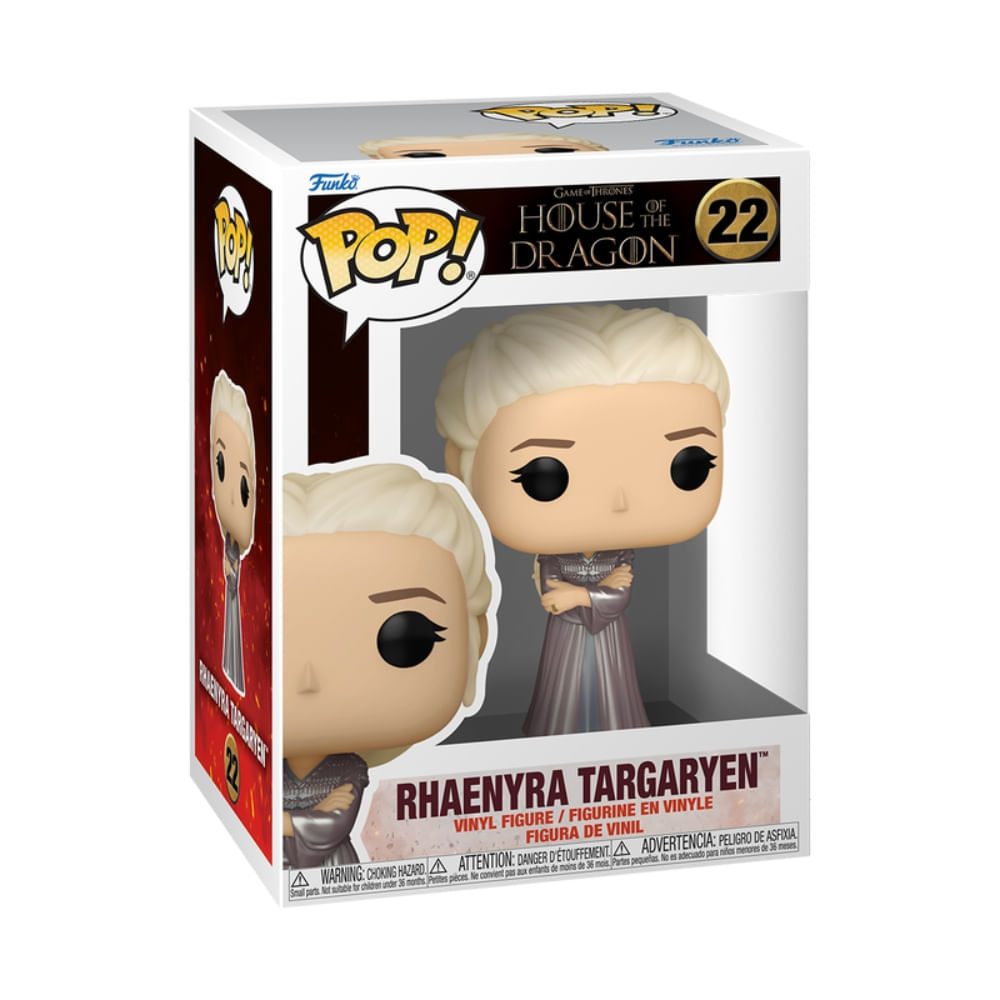 Boneco Funko Pop! A Casa do Dragão - Rhaenyra Targaryen - Imagem 3