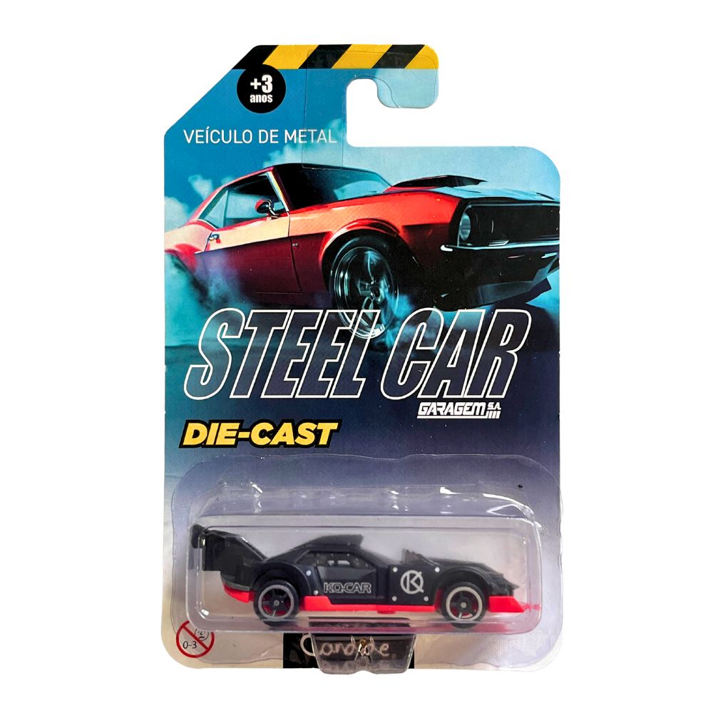 Mini Veículos Die Cast Garagem S.A. Ko Car Preto - Imagem 2