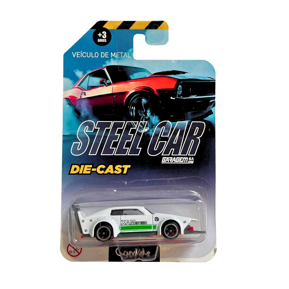 Mini Veículos Die Cast Garagem S.A. Esportivo Futurista Branco - Imagem 2