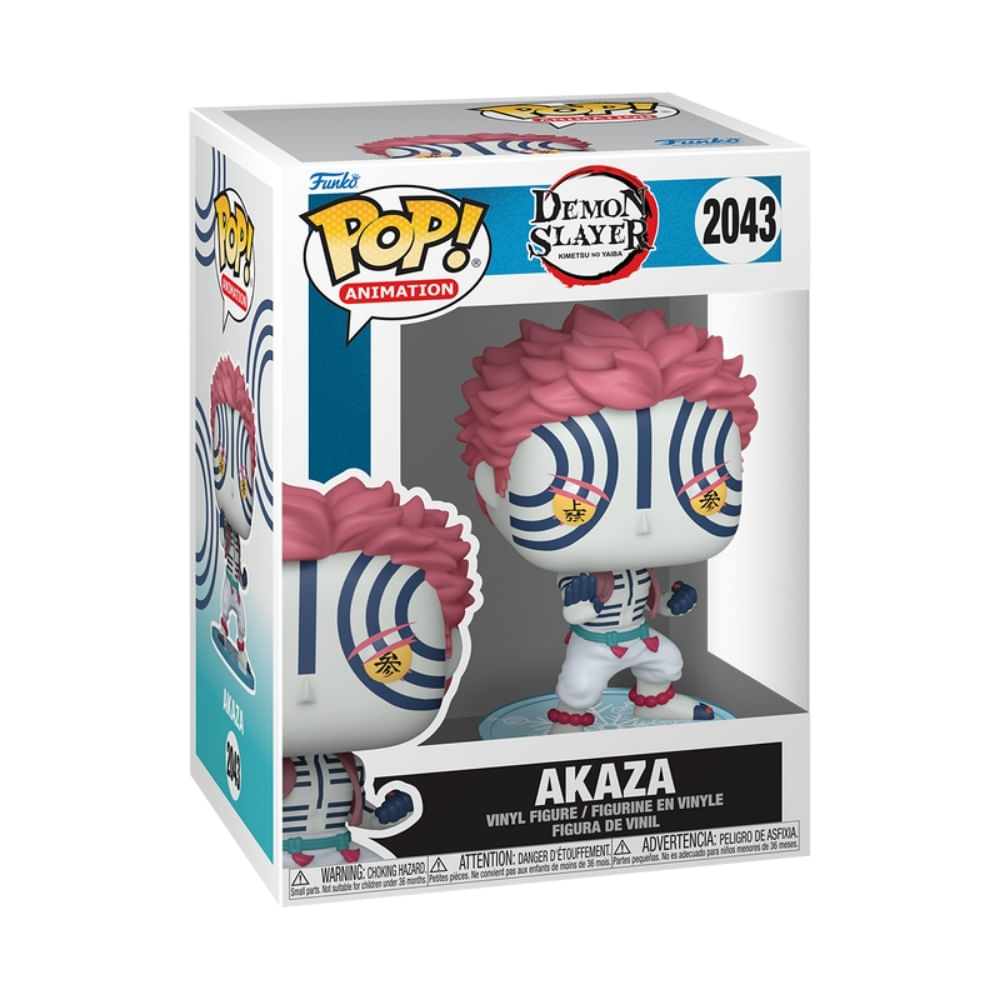 Boneco Funko Pop! Demon Slayer - Akaza - Imagem 2