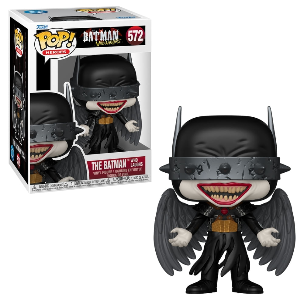 Boneco Funko Pop! DC Comics Multiverso Sombrio - Batman que Ri