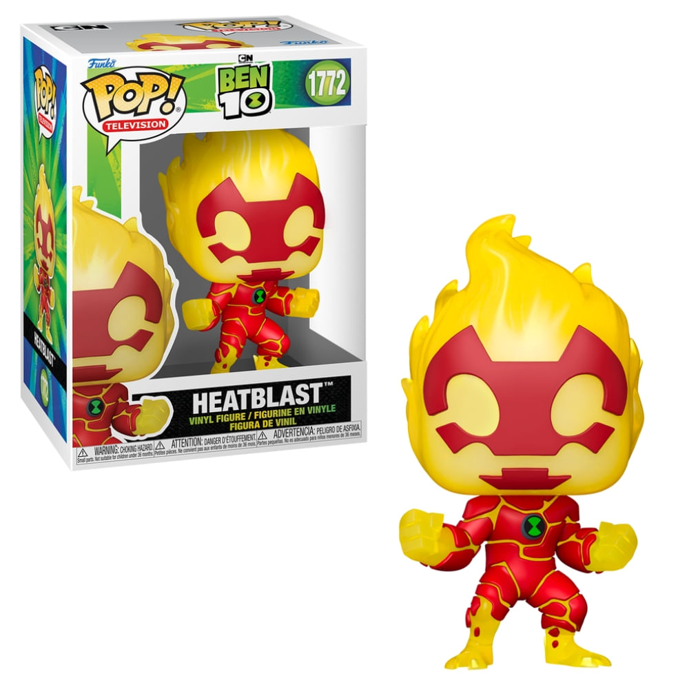 Boneco Funko Pop! Ben 10 - Chama