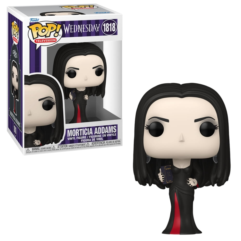 Boneco Funko Pop! Wandinha - Morticia