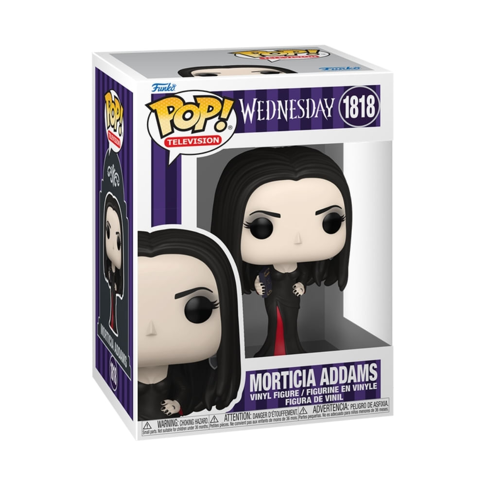 Boneco Funko Pop! Wandinha - Morticia - Imagem 3