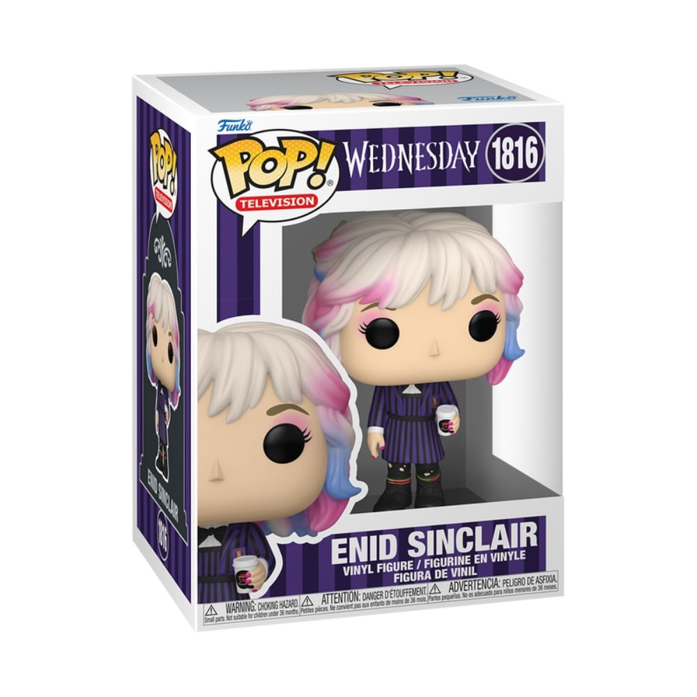 Boneco Funko Pop! Wandinha - Enid - Imagem 3