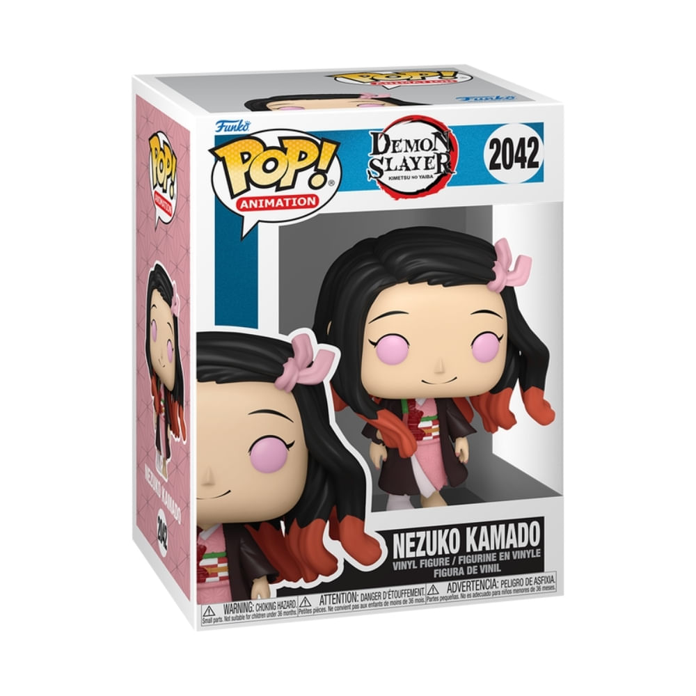 Boneco Funko Pop! Demon Slayer - Nezuko Sorrindo - Imagem 2