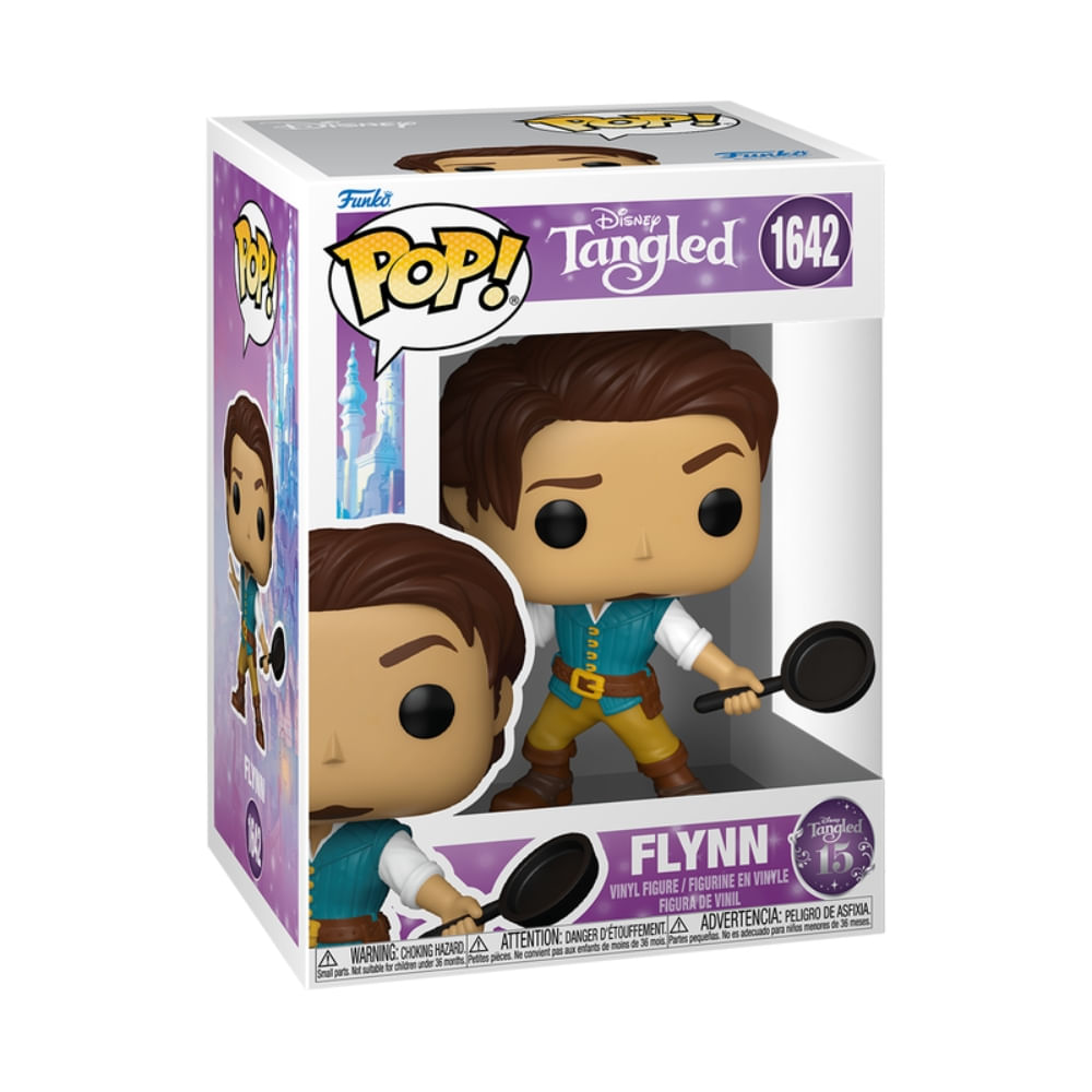 Boneco Funko Pop! Disney Enrolados - Flynn - Imagem 2
