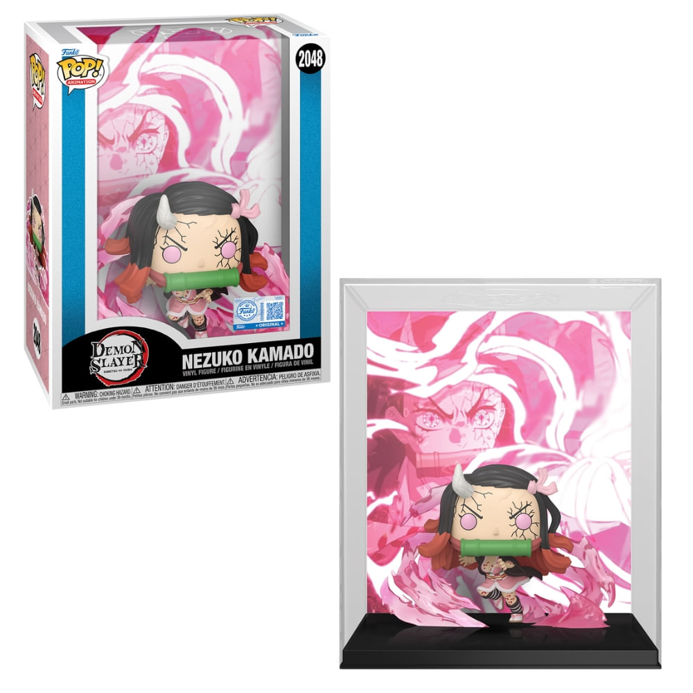 Boneco Funko Pop! Poster Demon Slayer - Nezuko (Explosão de Sangue)