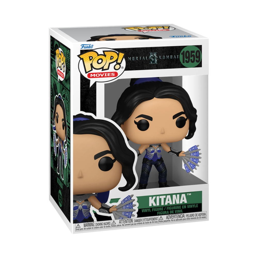 Boneco Funko Pop! Mortal Kombat 2 - Kitana - Imagem 2