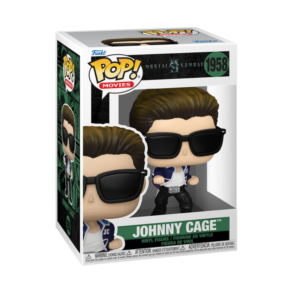 Boneco Funko Pop! Mortal Kombat 2 - Johnny Cage - Imagem 2