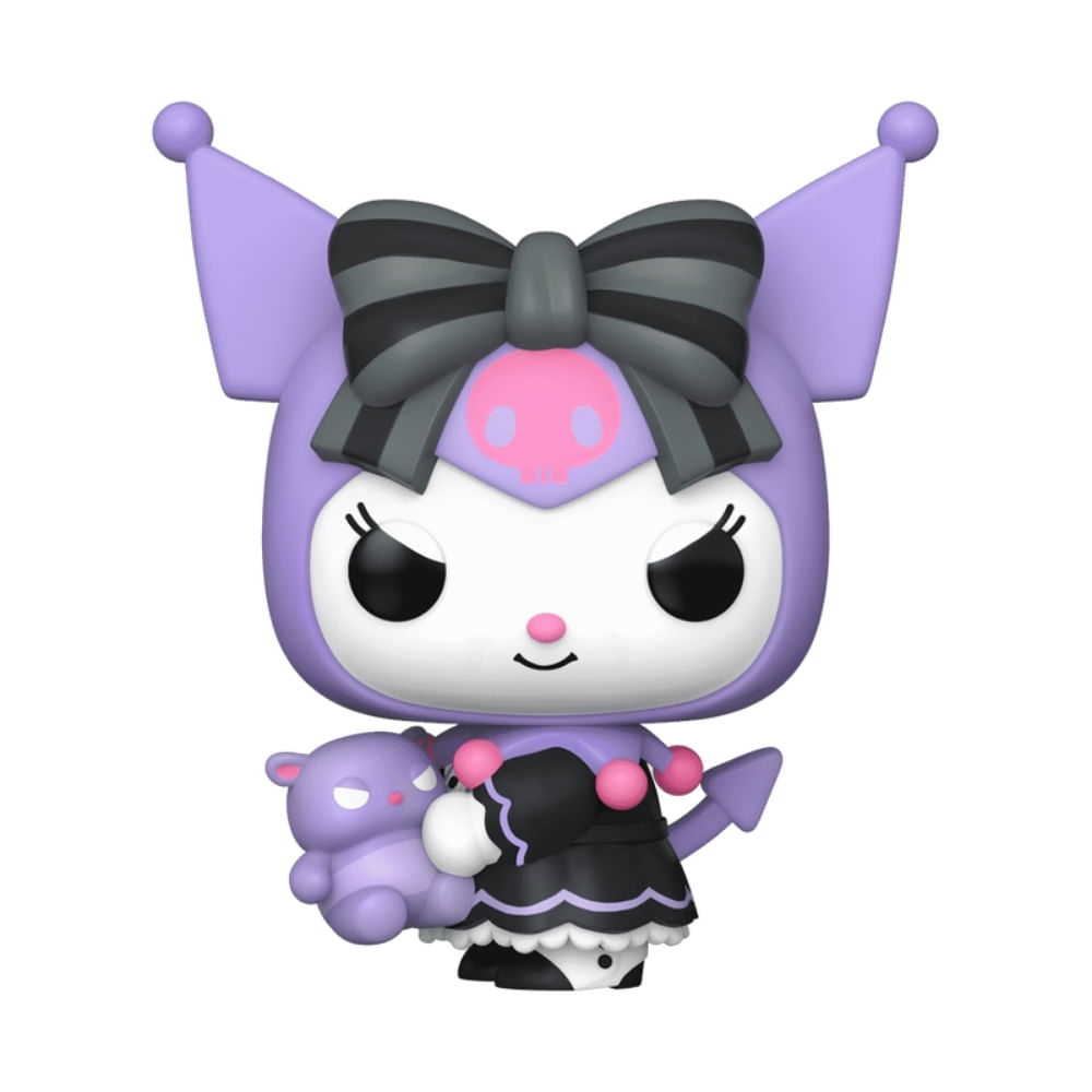 Boneco Funko Pop! Sanrio Hello Kitty - Kuromi com Baku - Imagem 3
