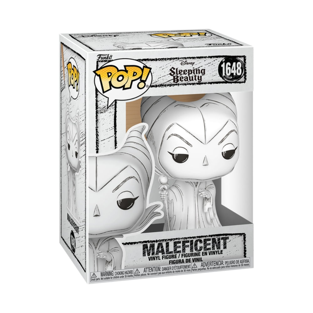Boneco Funko Pop! Disney Esboços - Malévola - Imagem 3