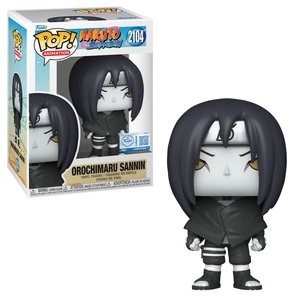 Boneco Funko Pop! Exclusivo Naruto Shippuden - Orochimaru Sannin