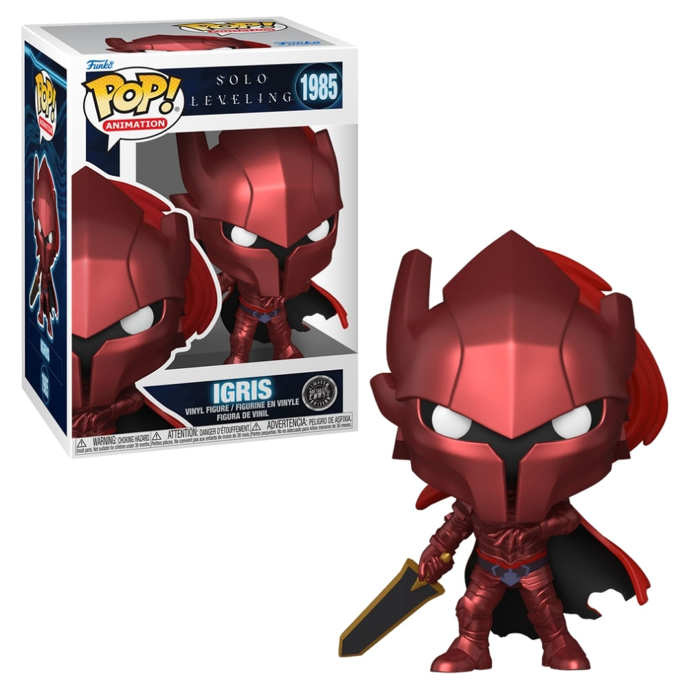 Boneco Funko Pop! Solo Leveling - Igris com Chase - Imagem 5