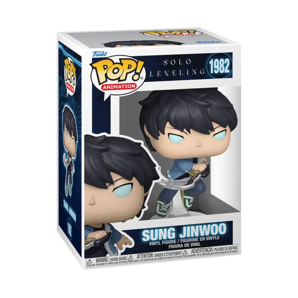 Boneco Funko Pop! Solo Leveling - Sung Jinwoo com Chase - Imagem 6