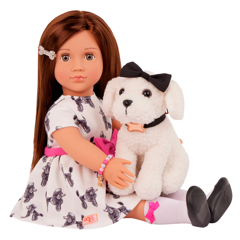 Boneca Our Generation Gemma e Cachorrinha Gigi - Imagem 3