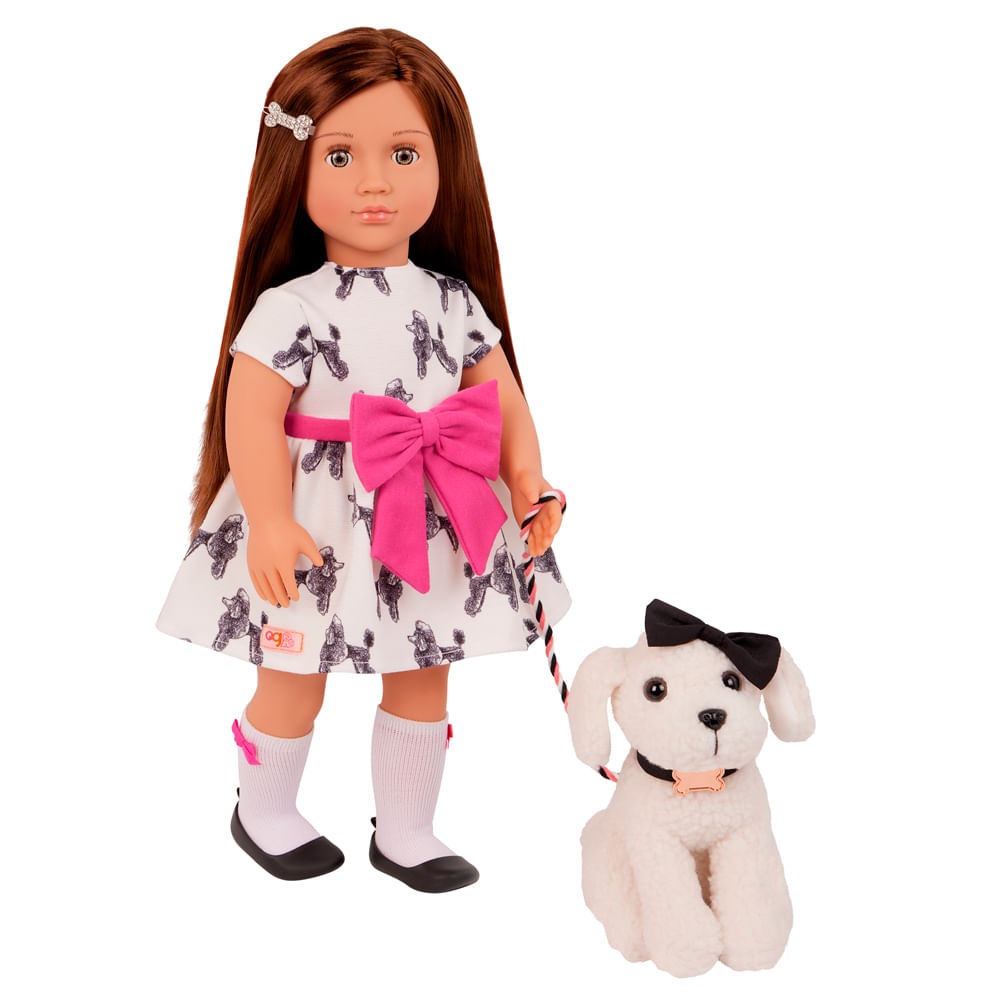 Boneca Our Generation Gemma e Cachorrinha Gigi - Imagem 4