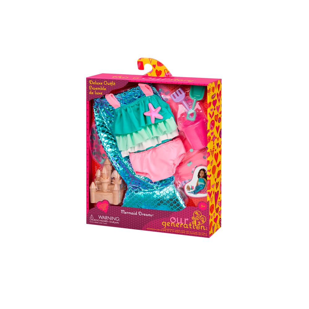 Conjunto de Roupa de Sereia Our Generation - Imagem 3