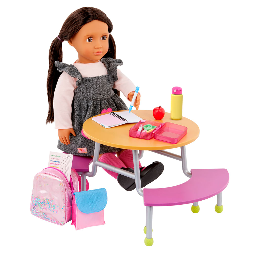 Kit de Material Escolar Pronta para a Escola Our Generation - Imagem 2