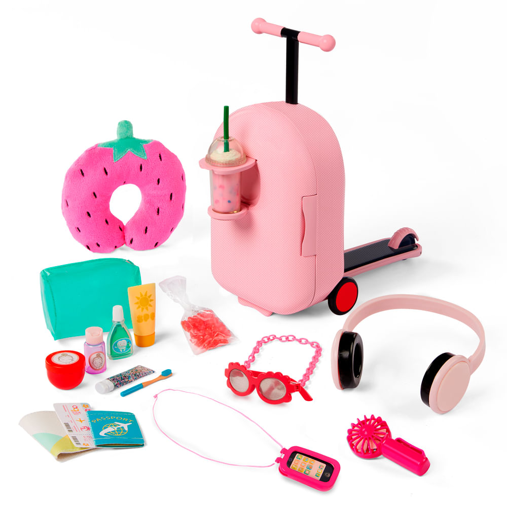 Kit de Viagem Pronto para Aventuras Our Generation