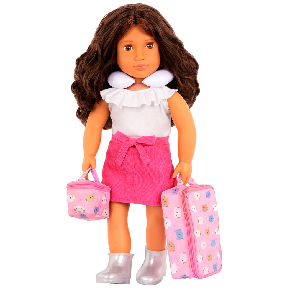 Kit de Viagem com Estampa de Gatinho Our Generation - Imagem 2