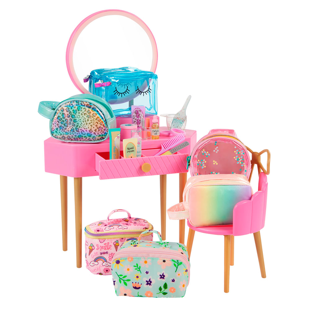 Mesa De Penteadeira Rosa Our Generation - Imagem 9