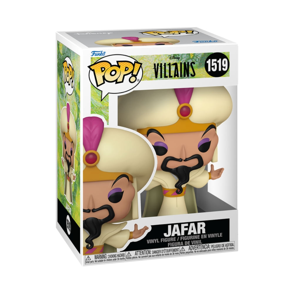 Boneco Funko Pop! Disney Vilões - Sultão Jafar - Imagem 3