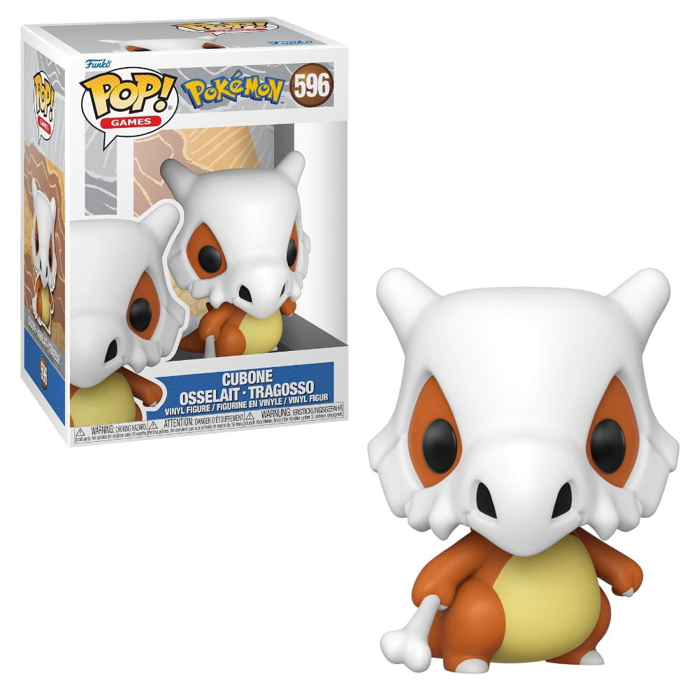 Boneco Funko Pop! Pokémon - Cubone (EMEA)