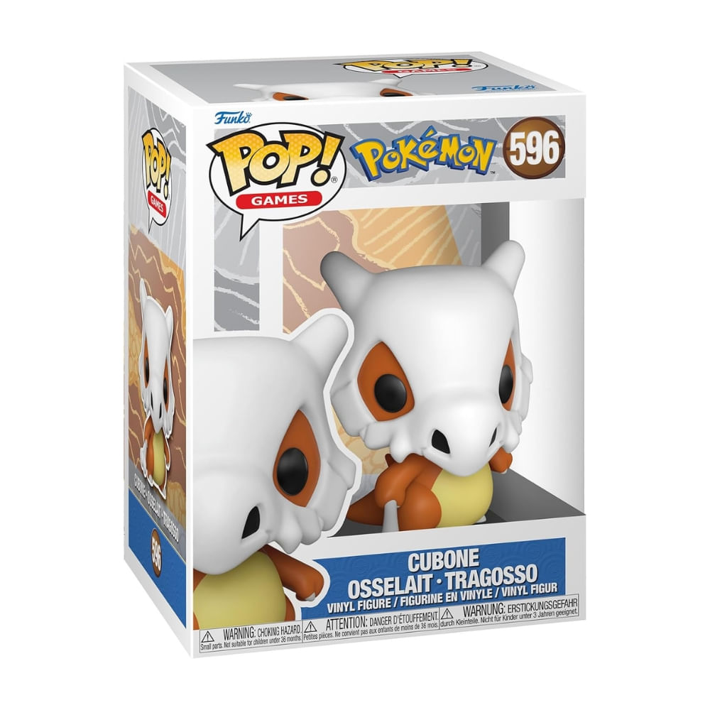 Boneco Funko Pop! Pokémon - Cubone (EMEA) - Imagem 2