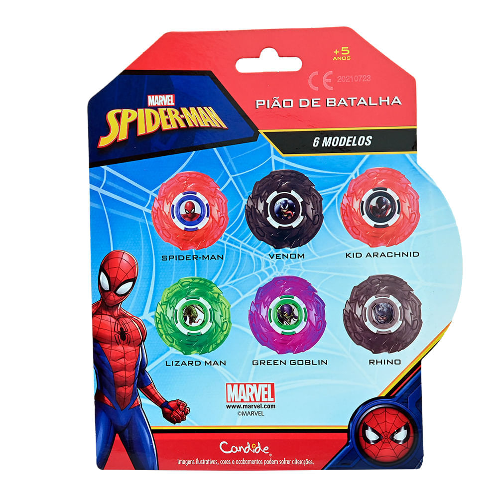 Piao Infinity Nado Spiderman Plastic Series - Venon - Imagem 8