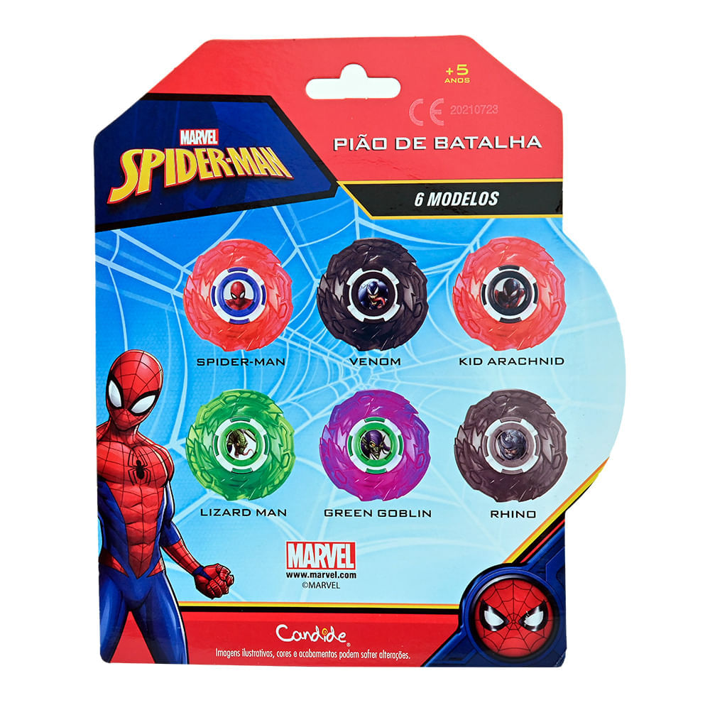 Infinity Nado – Spiderman Plastic Series - Homem-Aranha - Imagem 6