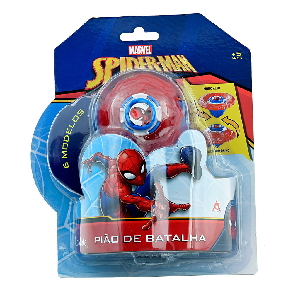 Infinity Nado – Spiderman Plastic Series - Homem-Aranha - Imagem 8