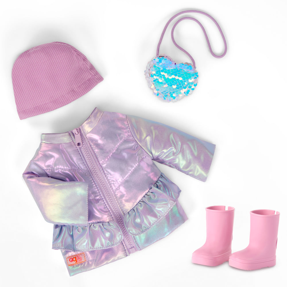 Conjunto de Roupa Our Generation de Inverso com Bolsa Coração