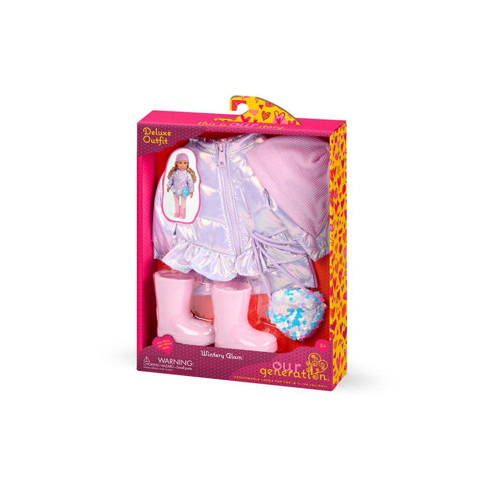 Conjunto de Roupa Our Generation de Inverso com Bolsa Coração - Imagem 6