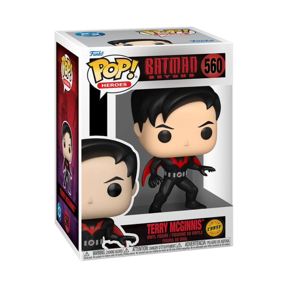 Boneco Funko Pop! DC Comics Batman do Futuro - Terry McGuinnes com Chase - Imagem 6
