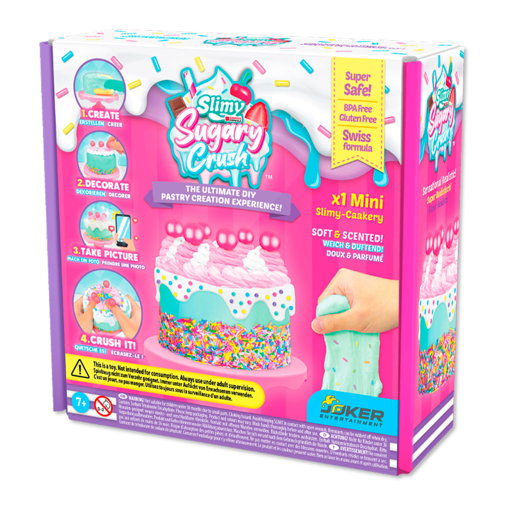 Kit Slime de Bolo Slimy Sugary Crush Mini - Imagem 5