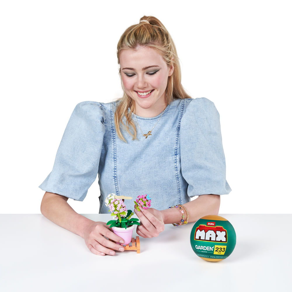 Blocos de Montar Max Premium Garden - Gipsófila 233 pçs - Imagem 5