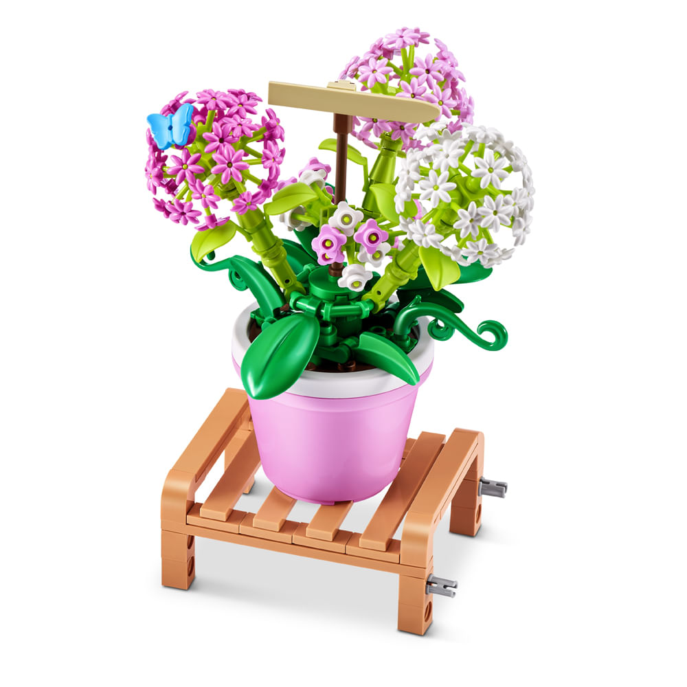 Blocos de Montar Max Premium Garden - Gipsófila 233 pçs - Imagem 6