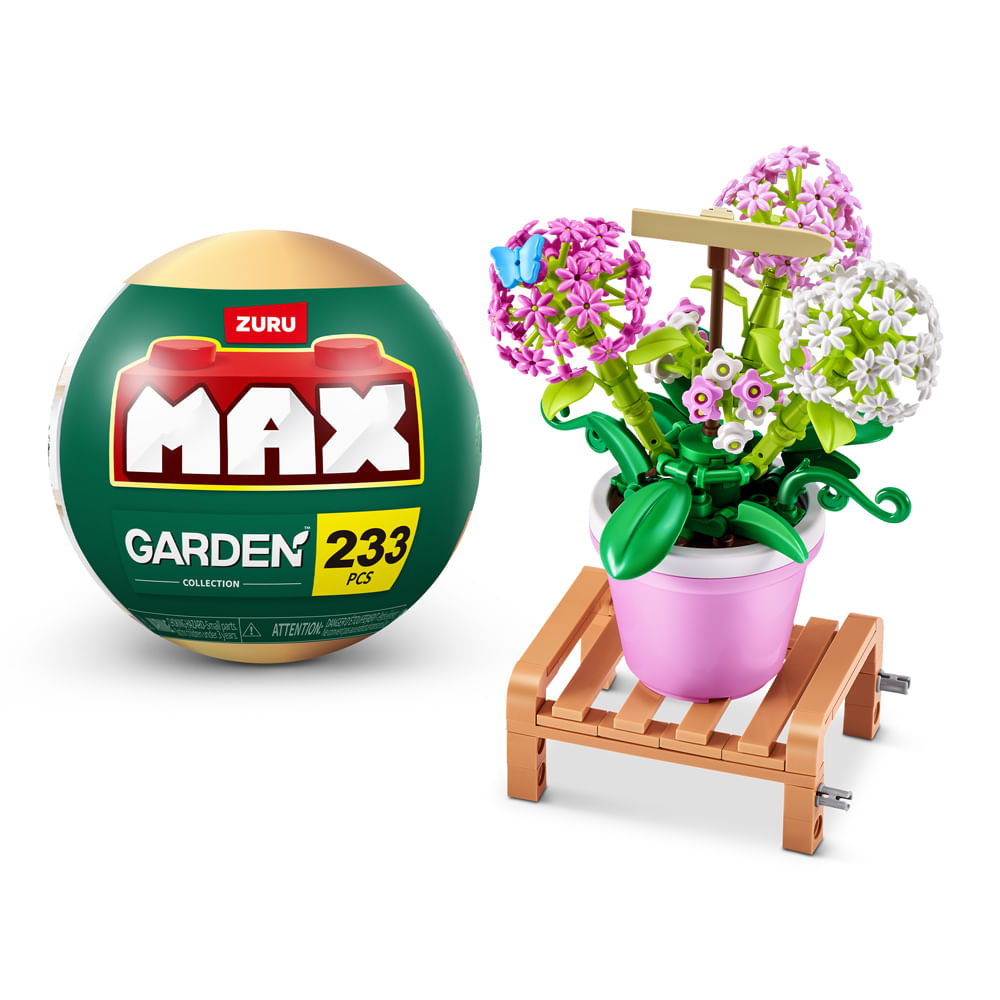 Blocos de Montar Max Premium Garden - Gipsófila 233 pçs